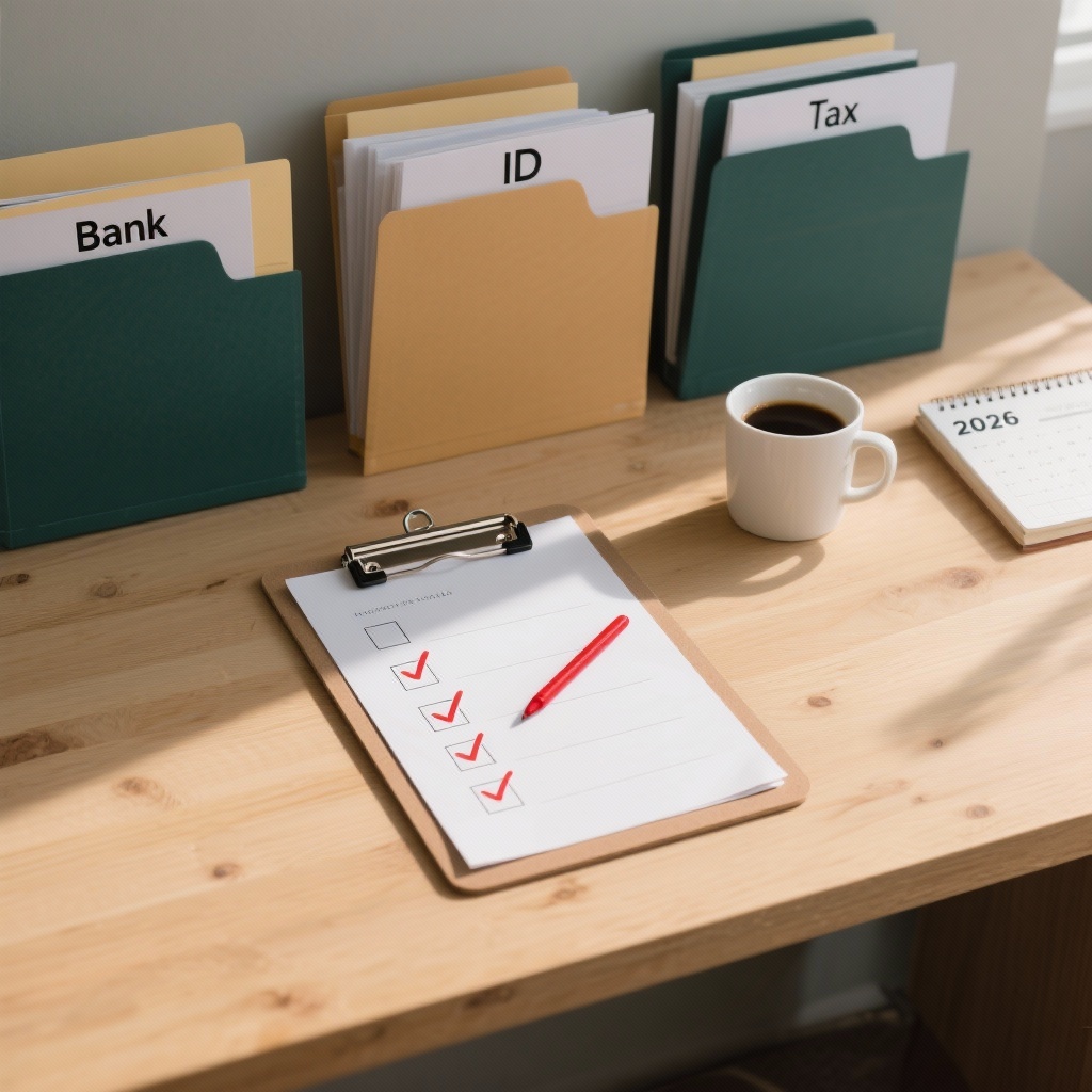 Portada de Checklist Fin de Año: Documentos que debes alistar YA para comprar casa en 2026