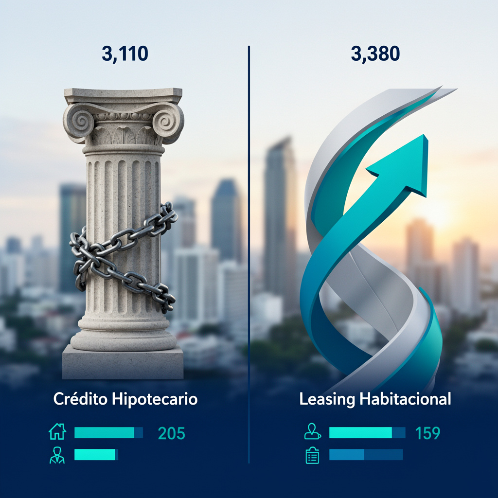 Portada de ¿Crédito Hipotecario o Leasing Habitacional? La Respuesta Definitiva Según Su Perfil