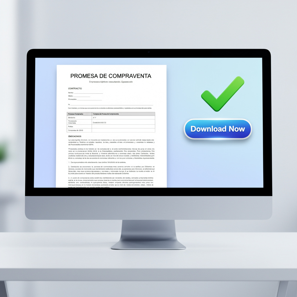 Portada de ¿Busca un Modelo de Contrato de Compraventa Listo? Descargue el Formato Legal Colombiano